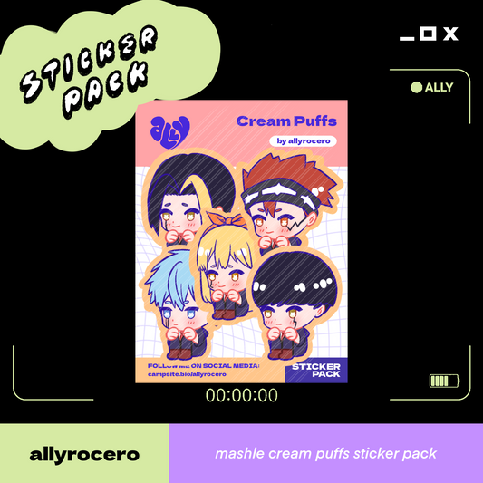 ALLYRCR - Mashle: Magic and Muscle Sticker Pack