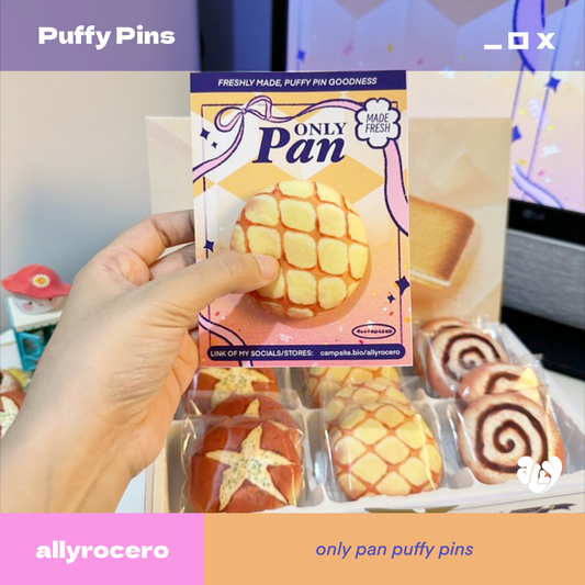 ALLYRCR - Only Pan Puffy Pins