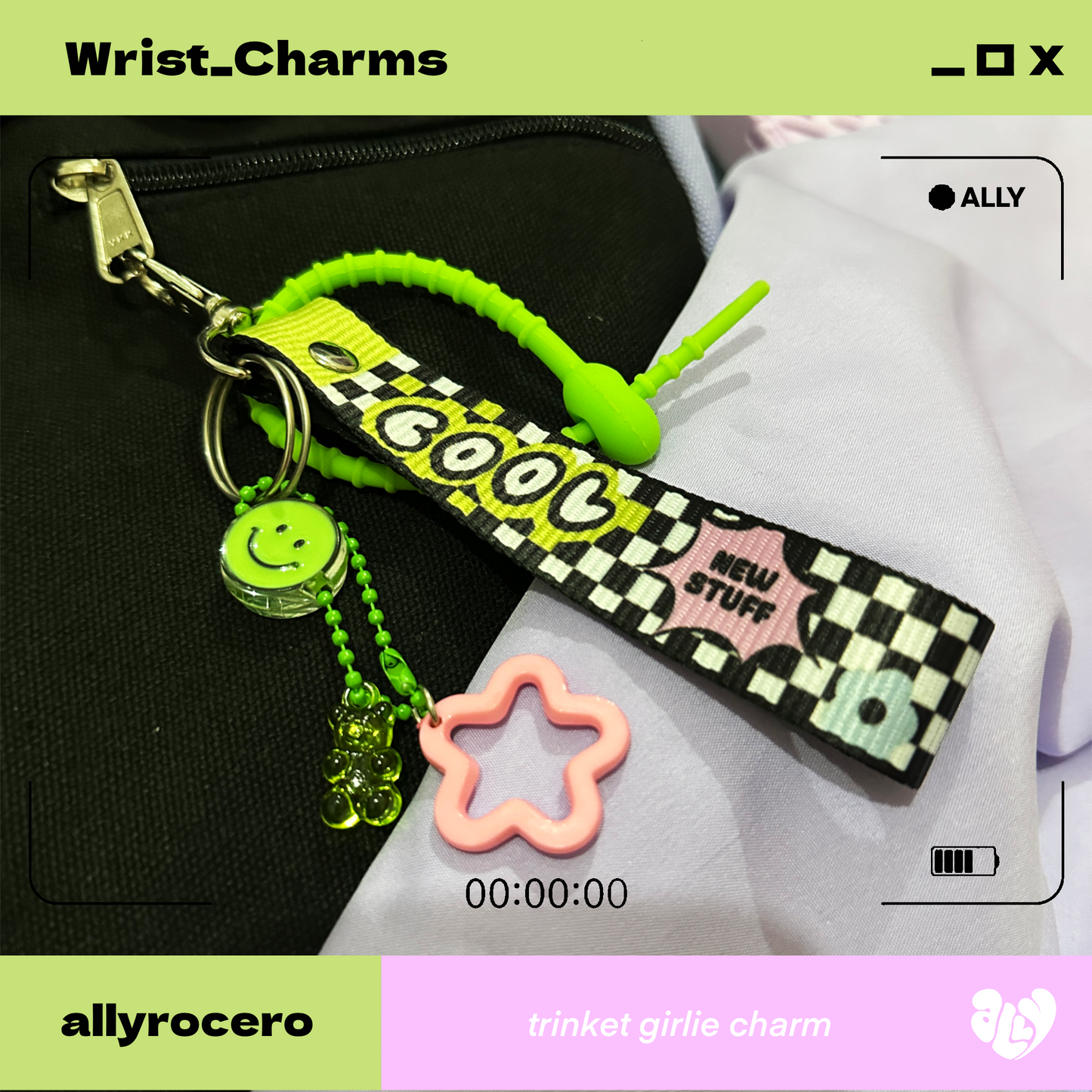 ALLYRCR - Trinket Girlie Wrist Charm
