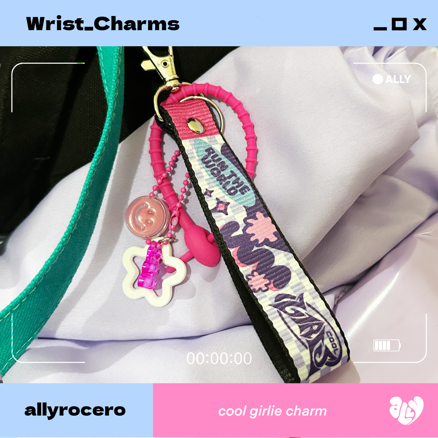 ALLYRCR - Cool Girlie Wrist Charm
