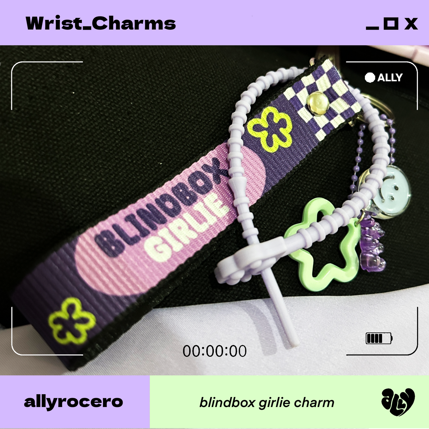 ALLYRCR - Blindbox Girlie Wrist Charm