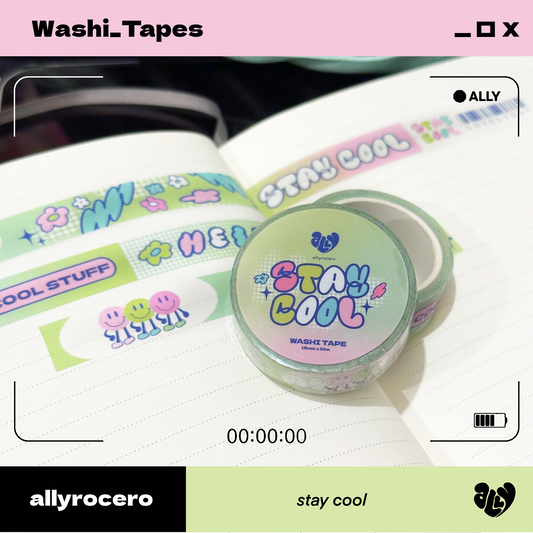 ALLYRCR - Stay Cool Washi Tape