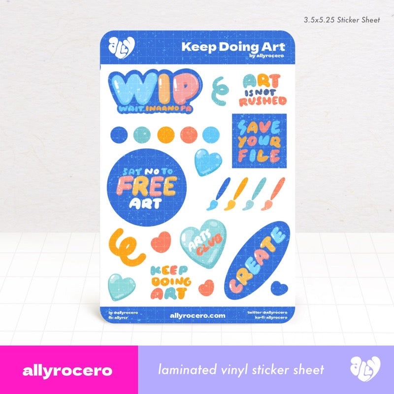ALLYRCR - Sticker Sheets Part 1