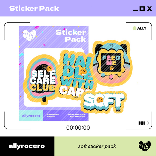 ALLYRCR - Soft  Sticker Pack